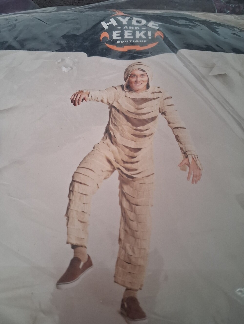 Kids Cream Mummy Halloween Costume